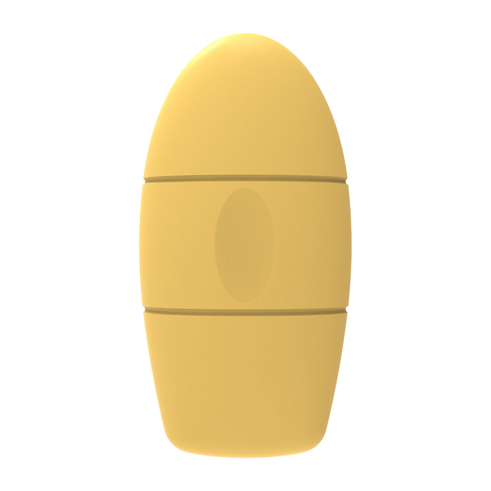 Silicone Ice Facial Roller — Yellow