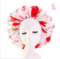 Satin Sleep Bonnet — White