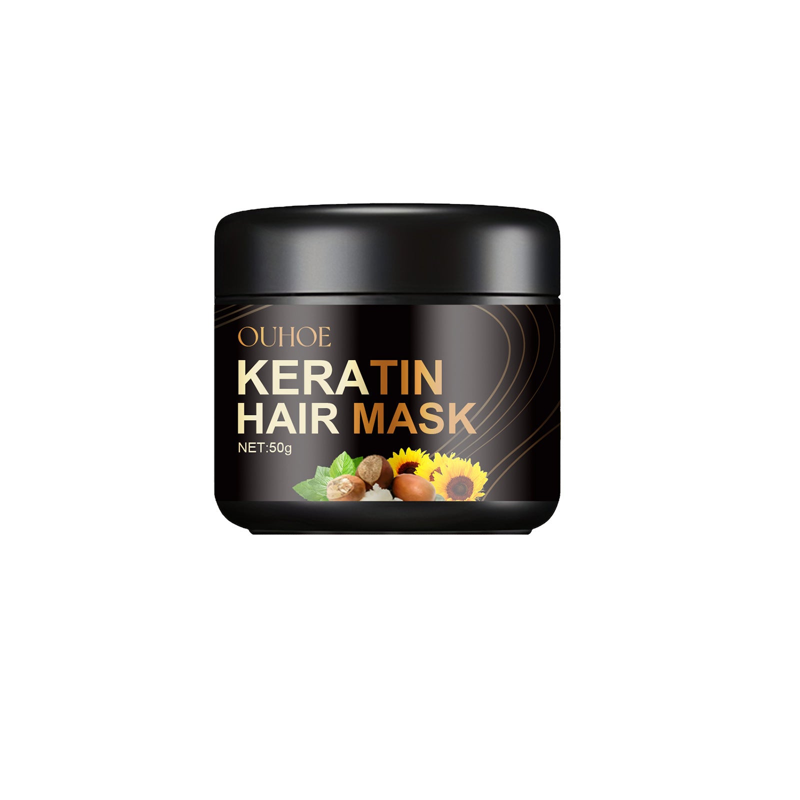 Keratin Repair Hair Mask - Glowdrop