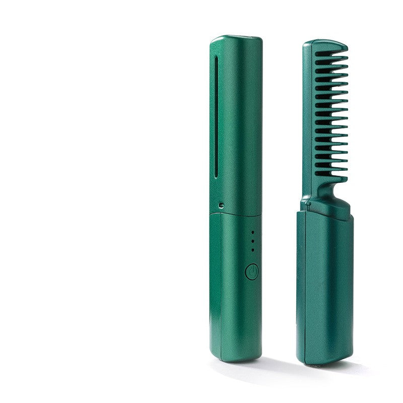 Wireless Heated Hair Straightening Brush