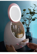 LED Makeup Mirror Storage Box